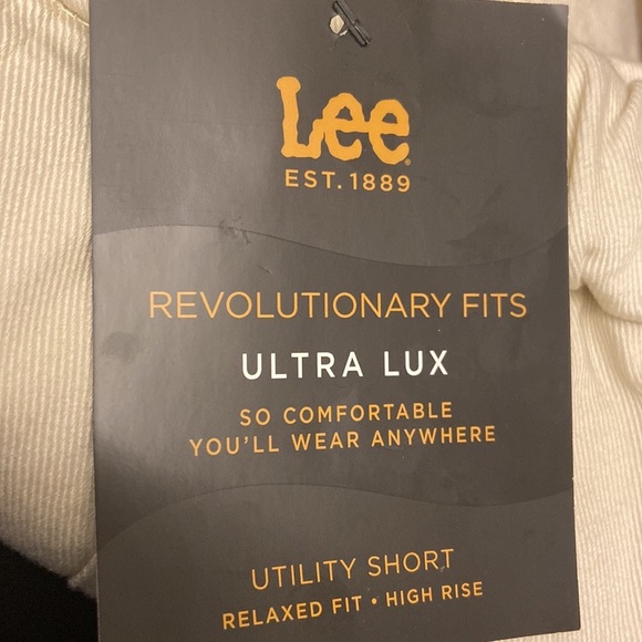 Lee Revolutionary Fits Ultra Lux Utility Relax Fit High Rise Short New. - Picture 7 of 7